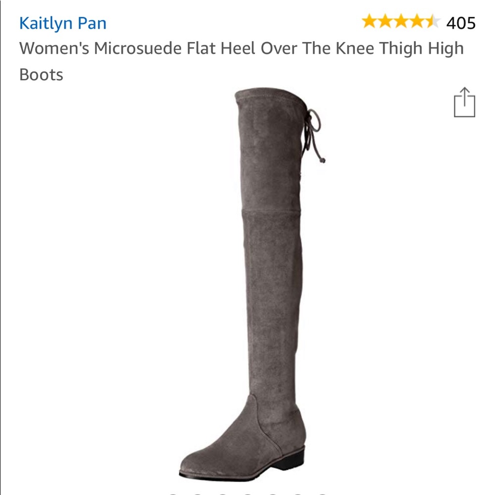 Kaitlyn Pan over the knee boots